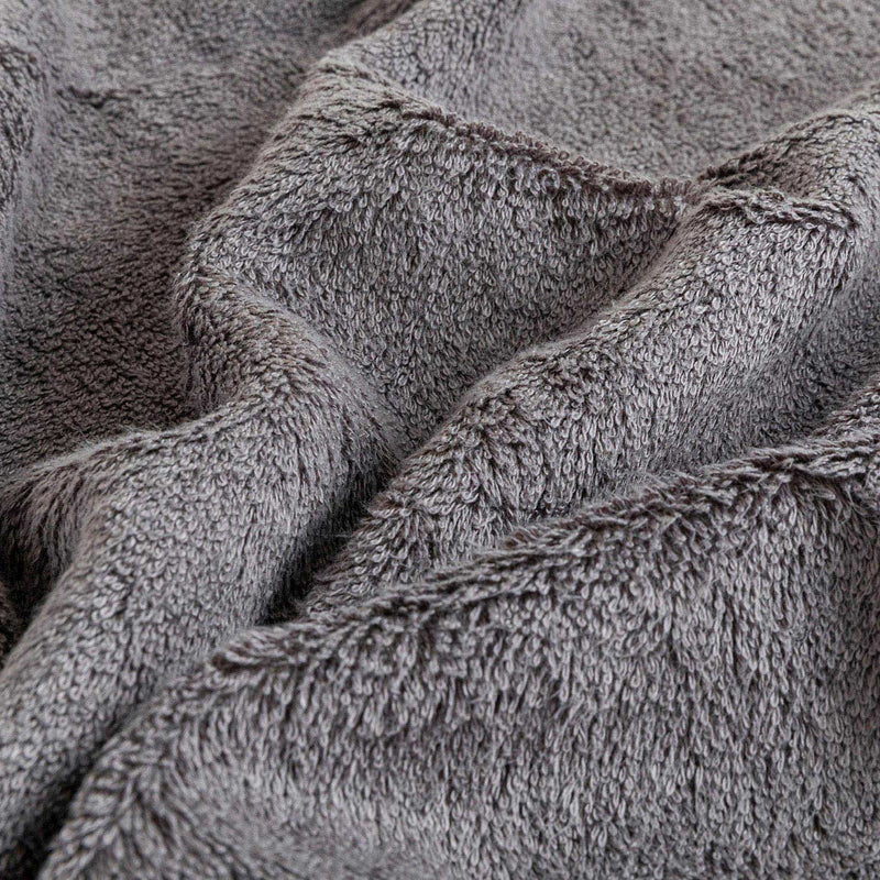Chakra Solide Hand Towel 30X50Cm Dark Grey