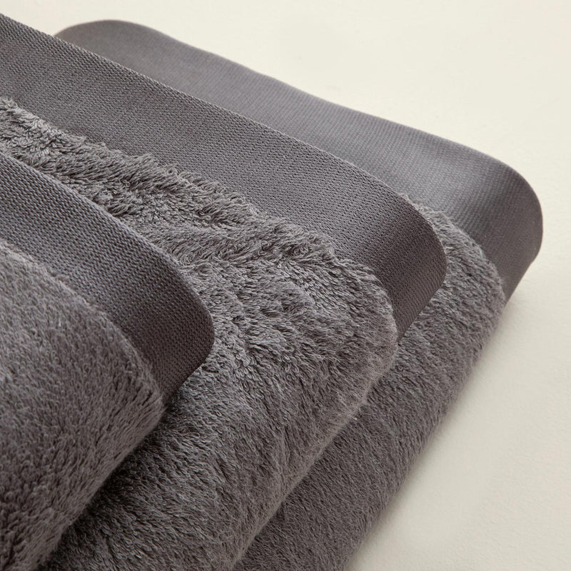 Chakra Floss Hand Towel 30X50Cm Dark Grey