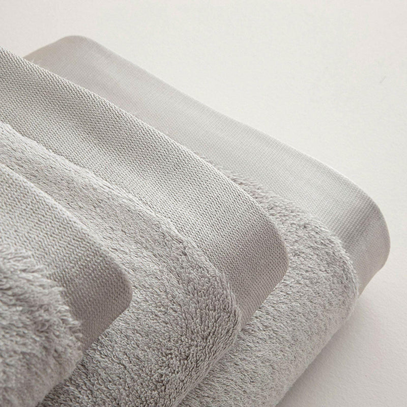 Chakra Floss Face Towel 50X90Cm Light Grey