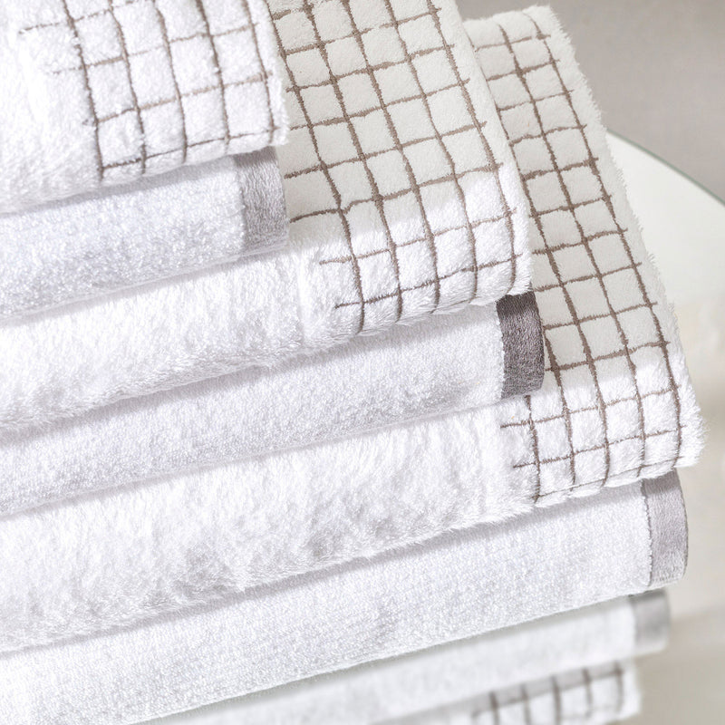 Chakra Albero Face Towel 50X90Cm  White