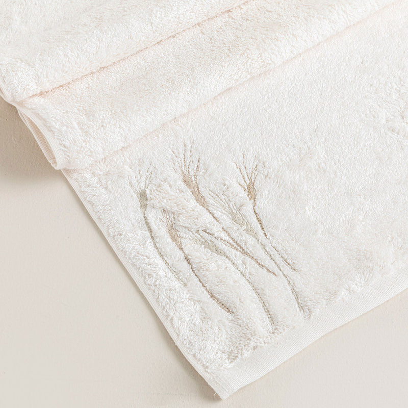 Chakra Andy Face Towel 50X90Cm Ecru