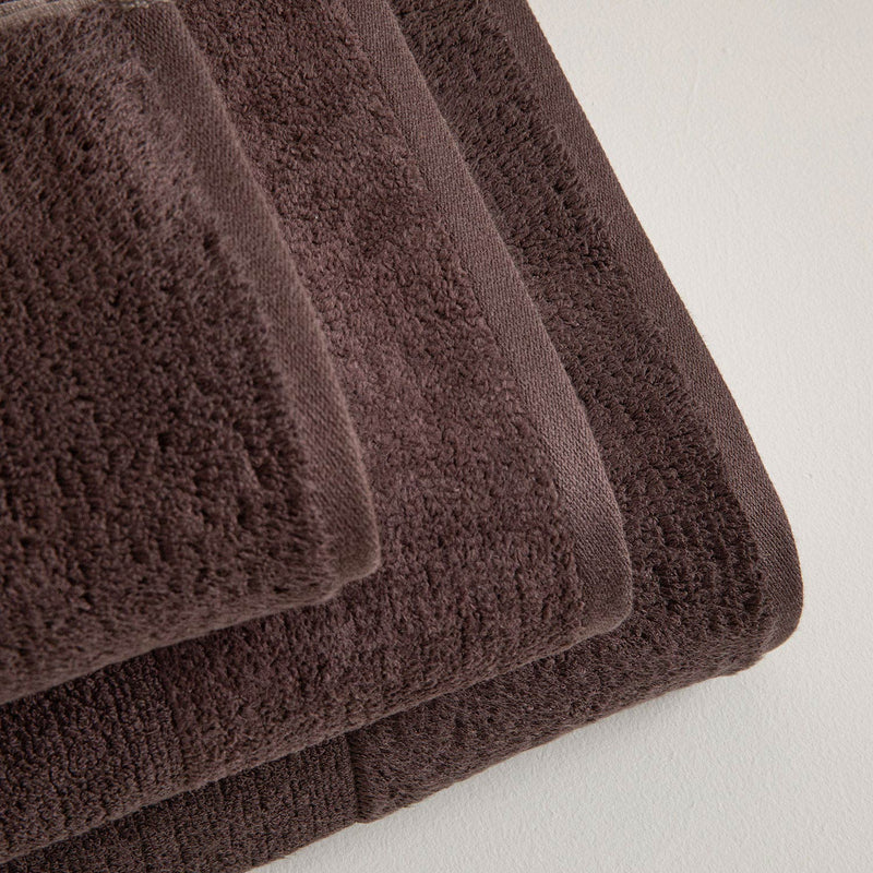 Chakra Arcana Face Towel 50X90Cm Dark Brown
