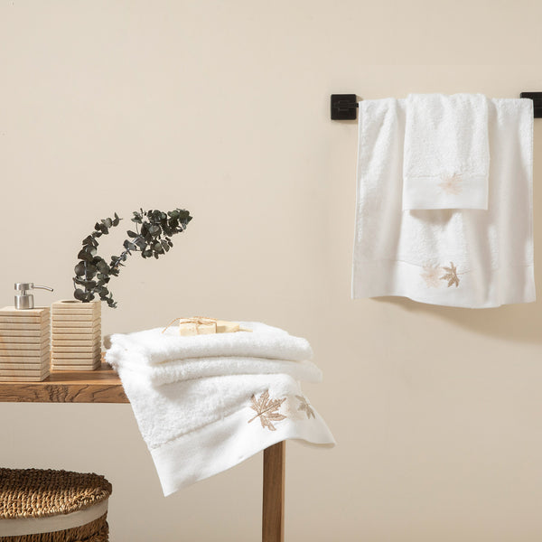 Chakra Alven Bath Towel 85X150Cm White