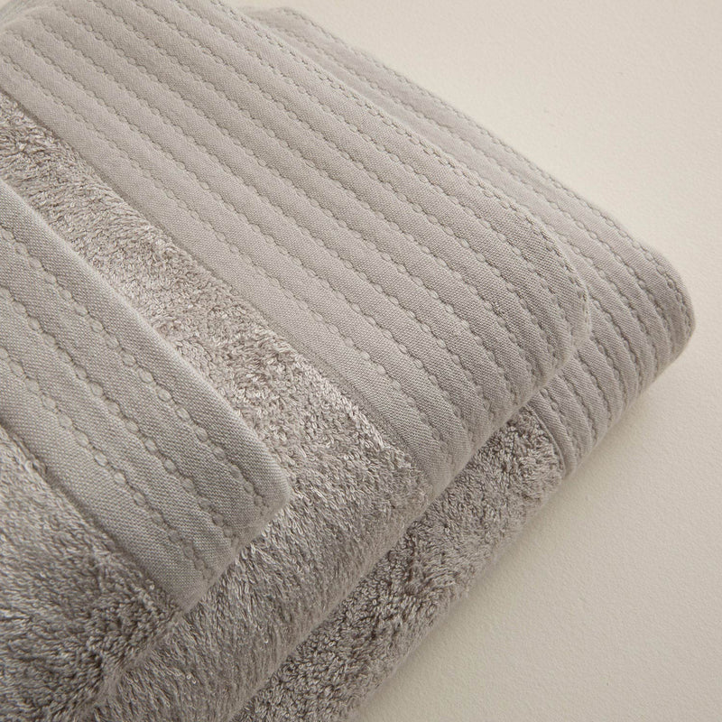 Chakra Adira Hand Towel 30X50Cm Light Grey