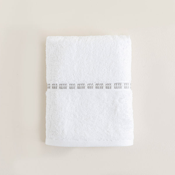 Chakra Lindi Face Towel 50X90Cm White