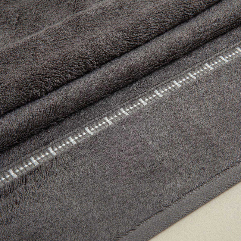 Chakra Lindi Face Towel 50X90Cm Dark Grey