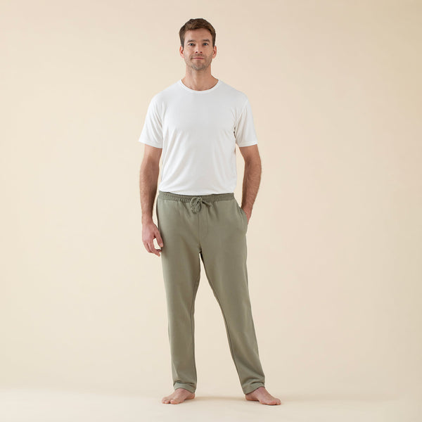 Chakra Lampone Man Sweat Pants Green