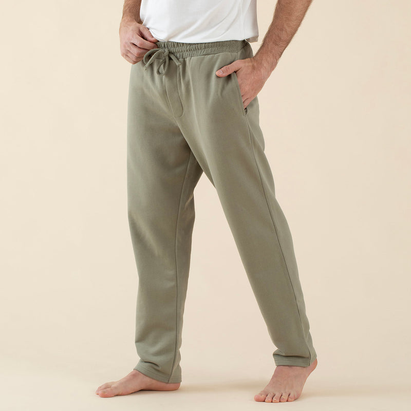 Chakra Lampone Man Sweat Pants Green