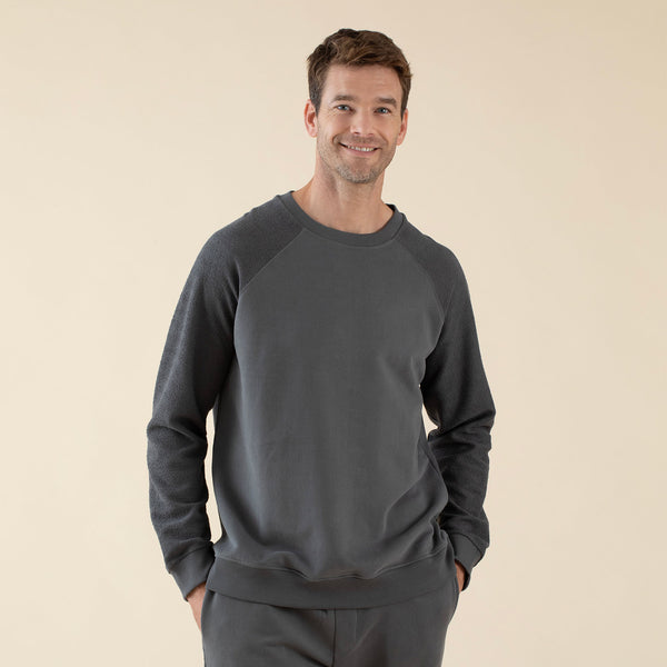 Chakra Naphte Man Sweatshirt Anthracite