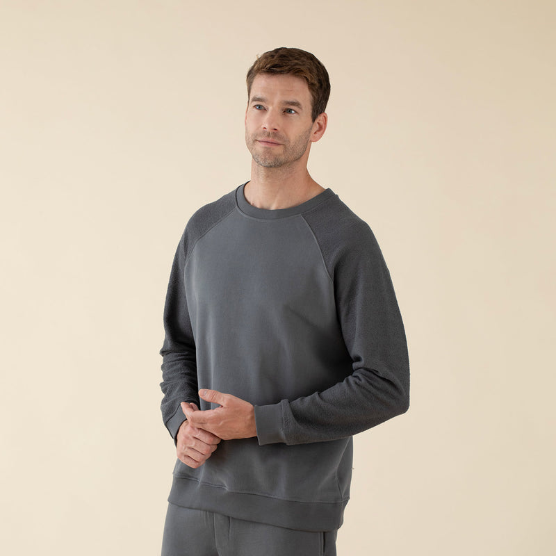 Chakra Naphte Man Sweatshirt Anthracite