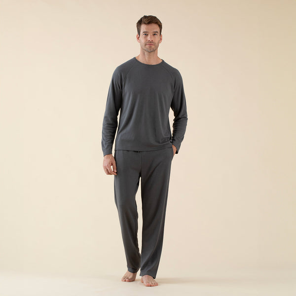 Chakra Pompelmo Man Pyjama Set Anthracite