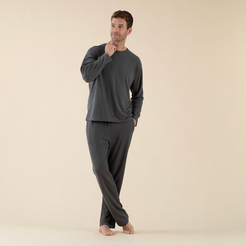 Chakra Pompelmo Man Pyjama Set Anthracite