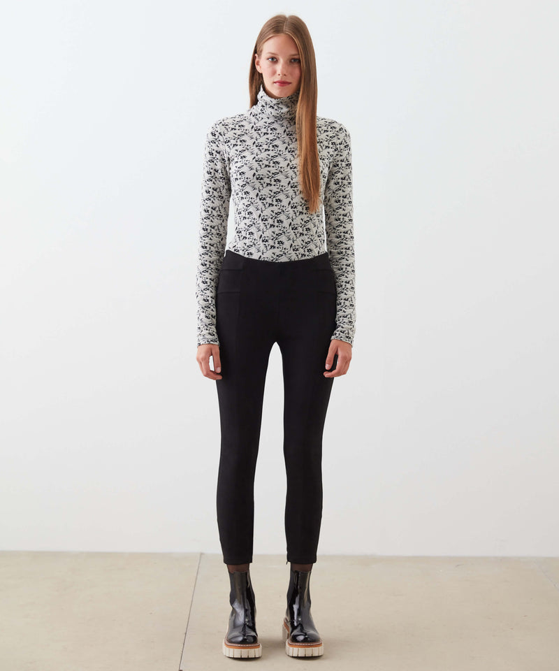 Ipekyol Suede Slim Fit Trouser Black