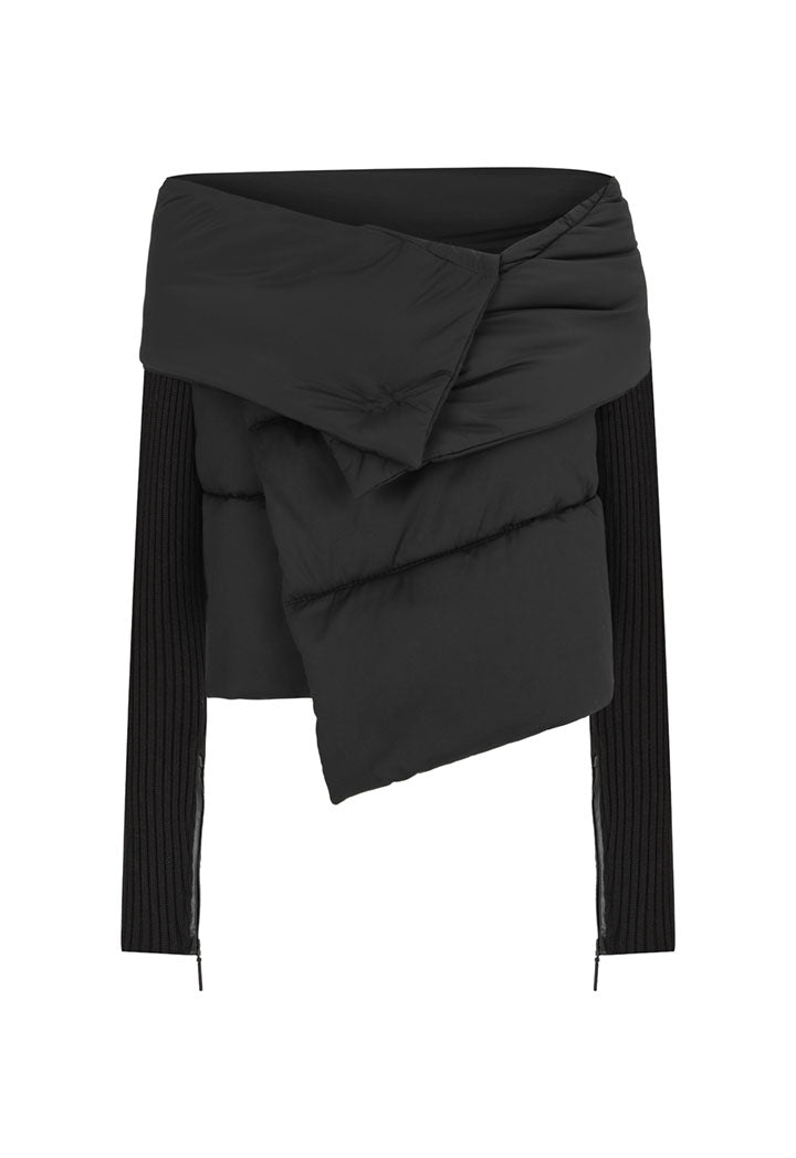 Nu Long Sleeve Short Jacket Black