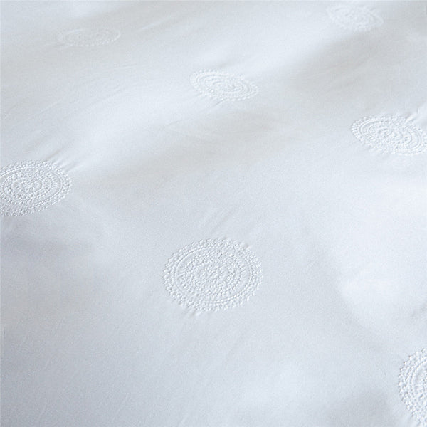 Chakra Bamboo Shino Duvet Cover Set Sng 160X220Cm White