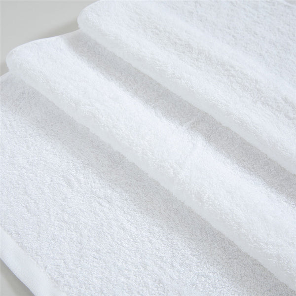Chakra Bamboo Floss Face Towel 50X90Cm White