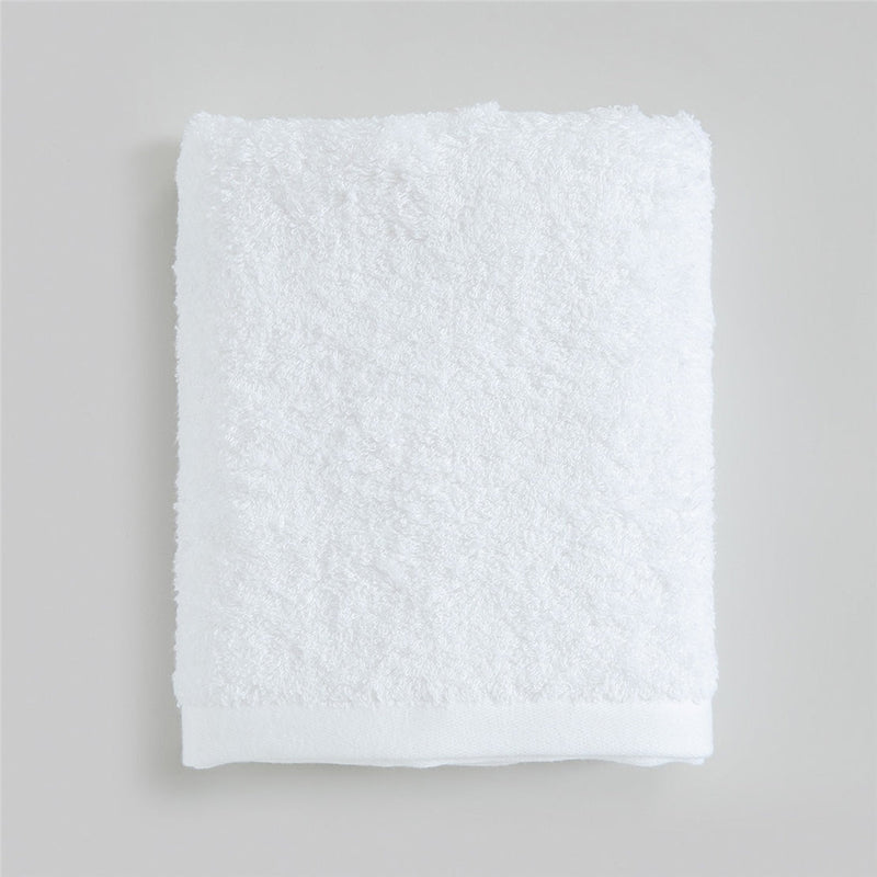 Chakra Bamboo Floss Face Towel 50X90Cm White