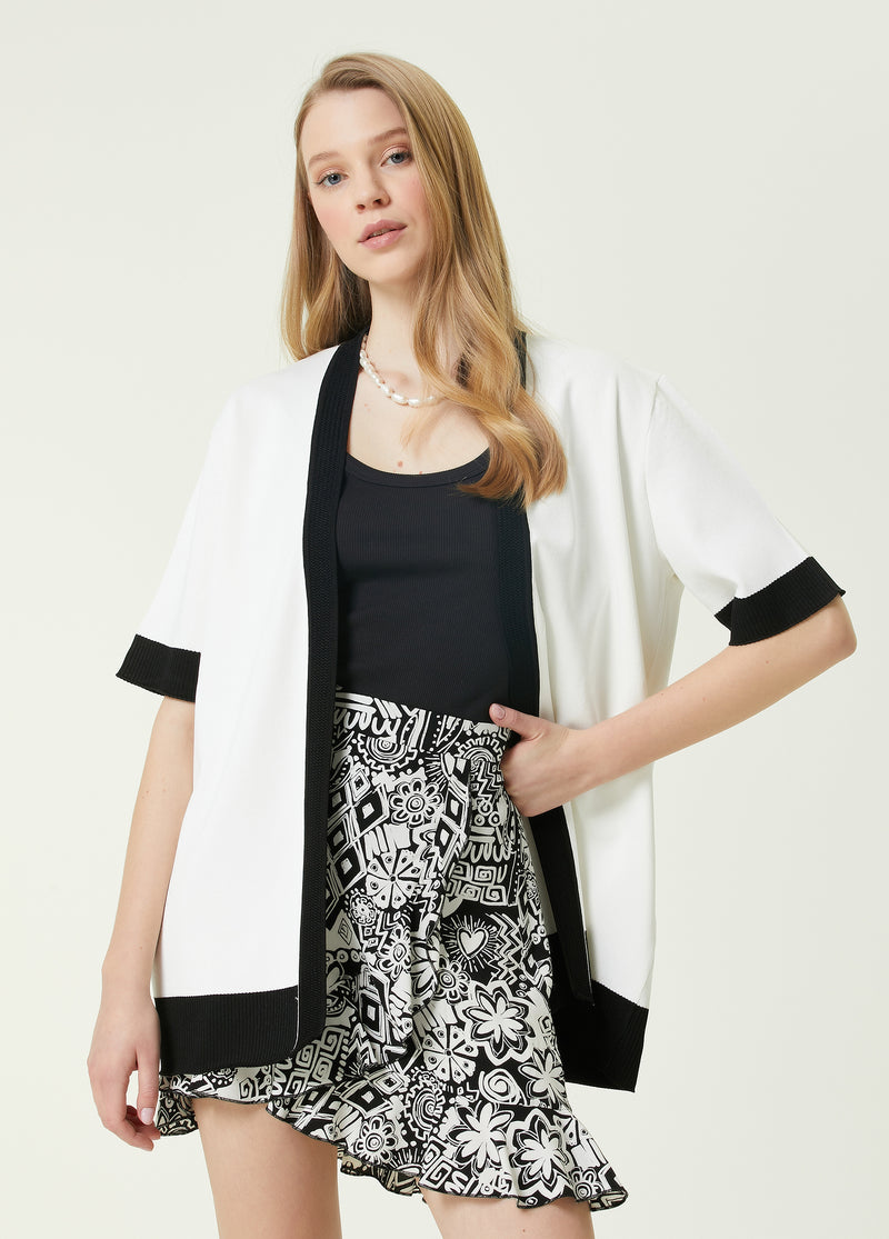 Beymen Club Band Detail Cardigan White