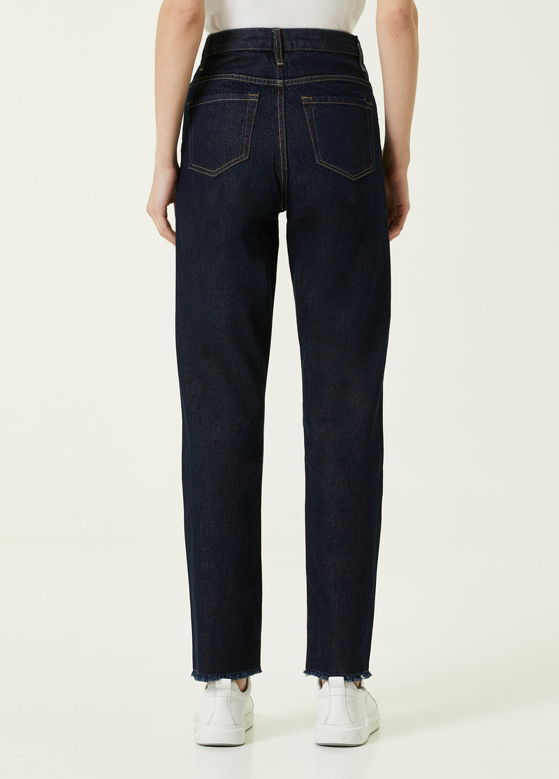 Beymen Collection Piping Detail Trouser Navy Blue