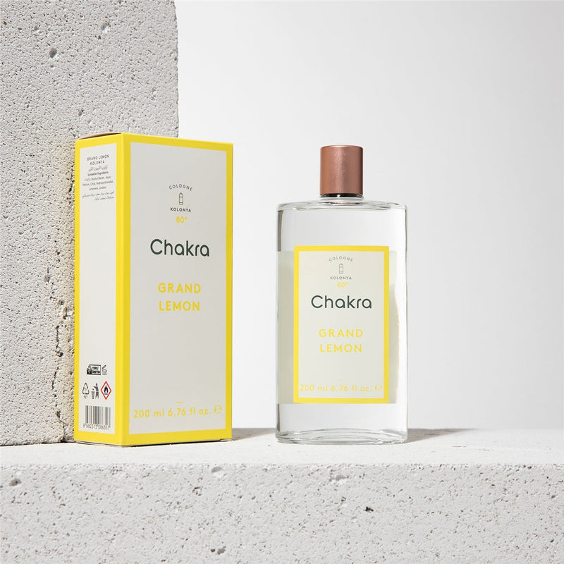 Chakra Eau De Cologne 200Ml Grand Lemon